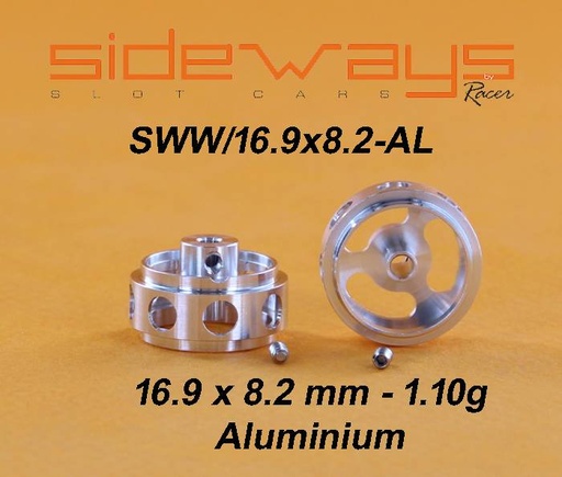 [SID SWW/16.9X8.2AL] Sideways : Jantes 16.9x8.2 Aluminium