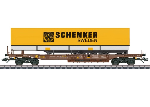 [MKN 47438] Marklin : Wagon Porte Semi Schenker Sweden