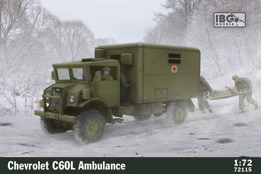 [IBG 72115] IBG : Chevrolet C60L Amublance