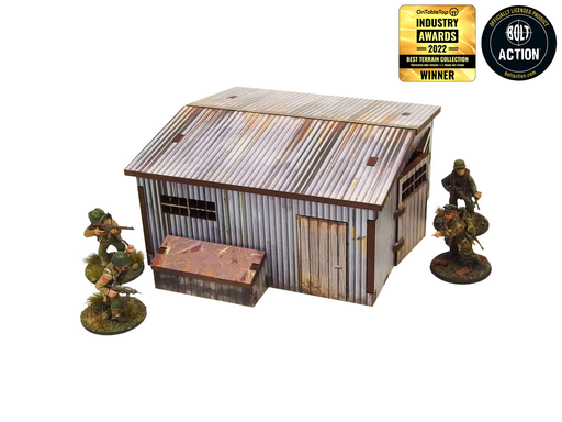 [MAS HOO130] Micro Art Studio : WW2 Normandy - Abris Large │ Pre Painted