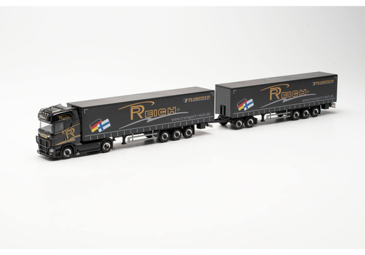 [HER 316422] Herpa : Scania CS20 semi + remorque Reich 