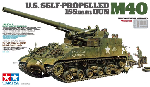 [TYA 35351] Tamiya : U.S. Self-Propelled 155mm Gun M40