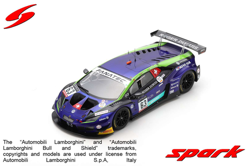 [SPK 18SB061] Spark : Lamborghini Huracán GT3 EVO │ No.63 Emil Frey Racing 24h Spa 2022 A. Costa - M. Bortolotti - J. Aitken