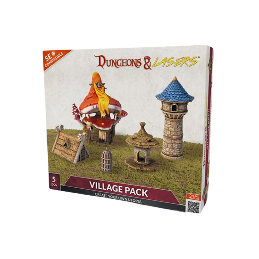 [ARS DNL0066] Dungeon & Lasers : Village Pack │ 5E Compatible