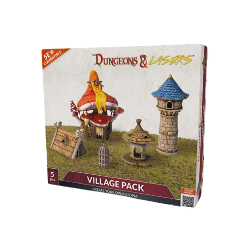 [ARS DNL0066] Dungeons & Lasers : Village Pack │ 5E Compatible