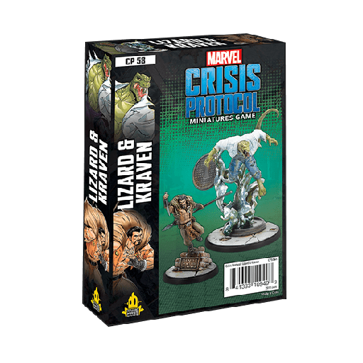 [AMG CP58en] Marvel Crisis Protocol : Lizard & kraven [VO]