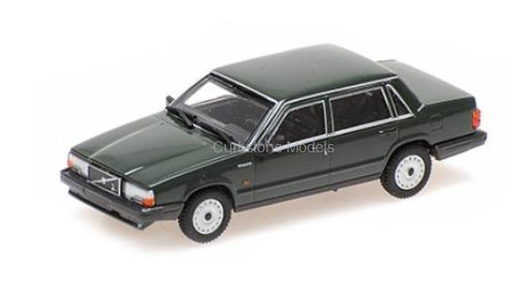 [MNC 870171701] Minichamps : Volvo 740GL  │ 1986 Vert Foncé 