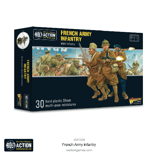 [WLG 402015504] Bolt Action : French Army Infantry │ Early