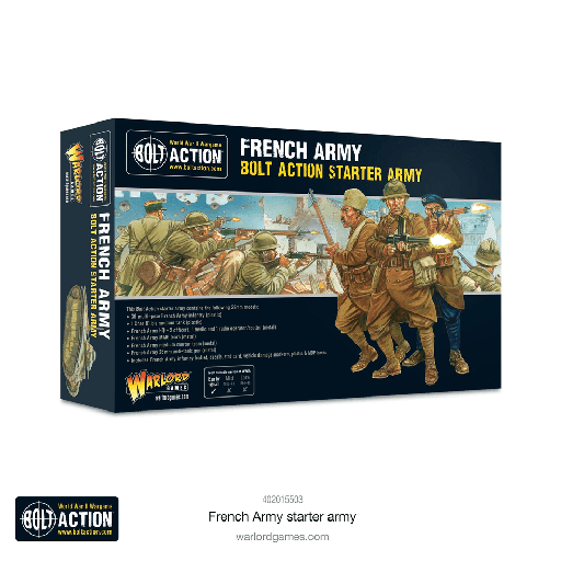 [WLG 402015503] Bolt Action : French Army Starter Set │ Early