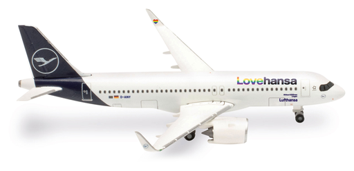 [HER 537155] Herpa :  Lufthansa Airbus A320neo, Lovehansa