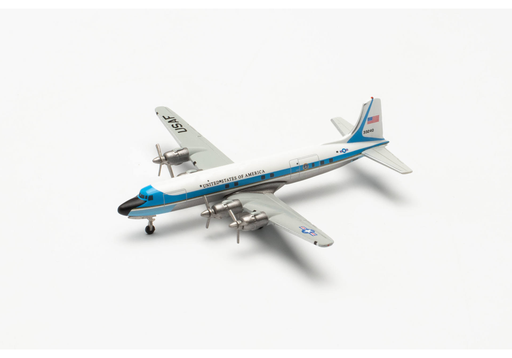 [HER 537001] Herpa : U.S. Air Force Douglas VC-118A │ 1254th Air Transport (Special Missions) Wing, Andrews Air Base “Air Force One” – 53-3240