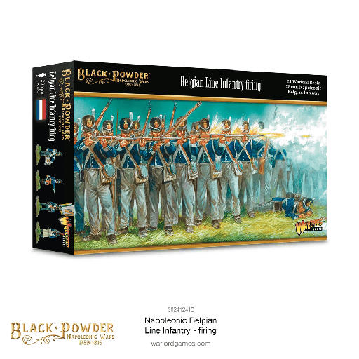 [WLG 302412410] Black Powder : Belgian Line Infantry Firing