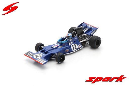 [SPK S7231] Spark : Tyrrell 002 │ No.12 2nd French GP 1971 François Cevert