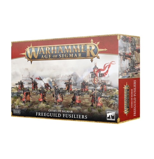 [GAW 86-19] Cities of Sigmar : Freeguild Fusiliers │ Warhammer Age of Sigmar