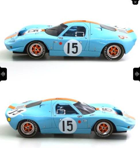 [LES 132098/15M] Le Mans Miniatures : Mirage M1 Gulf n°15 Le Mans 1967 Jacky Ickx & Brian Muir