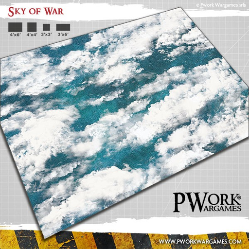 [PWW GM02800N4X6] PWork Wargames : Sky of War │ Mouse Pad