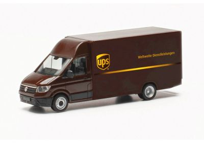 [HER 097321] Herpa : Véhicule de distribution de colis Volkswagen (VW) Crafter UPS