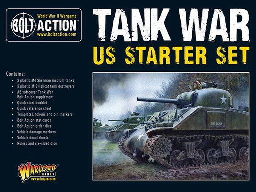 [WLG 402013050] Bolt Action : Tank War - U.S. Starter Set [VO]