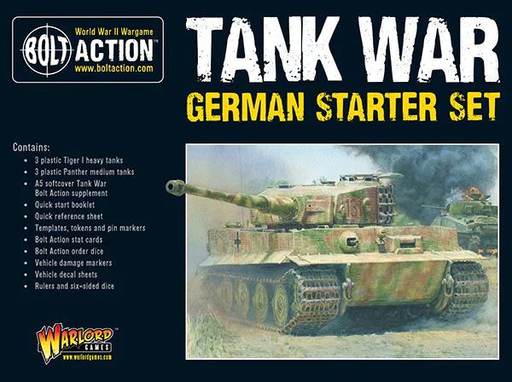 [WLG 402012050] Bolt Action : Tank War - German Starter Set