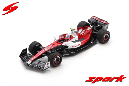 [SPK 18S748] ALFA ROMEO F1 TEAM ORLEN C42 │ NO.24 ALFA ROMEO F1 TEAM ORLEN 10TH BAHRAIN GP 2022 ZHOU GUANYU