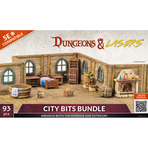 [ARS DNL0045] Dungeon & Lasers : City Bots Bundle