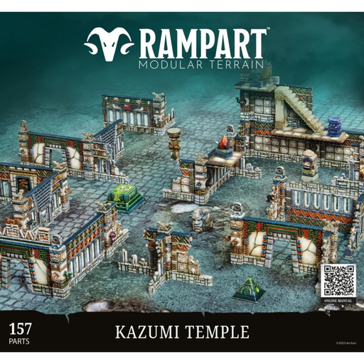 [ARS 0005] Rampart : Kazumi Temple │ Modular Terrain