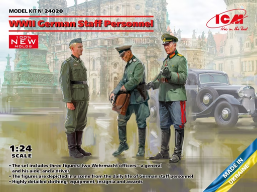 [ICM 24020] ICM : WWII German Staff Personnel