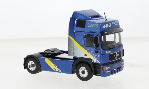 [IXM TR139.22] Ixomodels : MAN F 2000 │Bleu métallique  1994