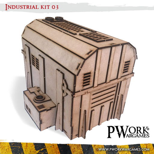 [PWW TS00203MDF] PWork Wargames : Undustrial Kit 03