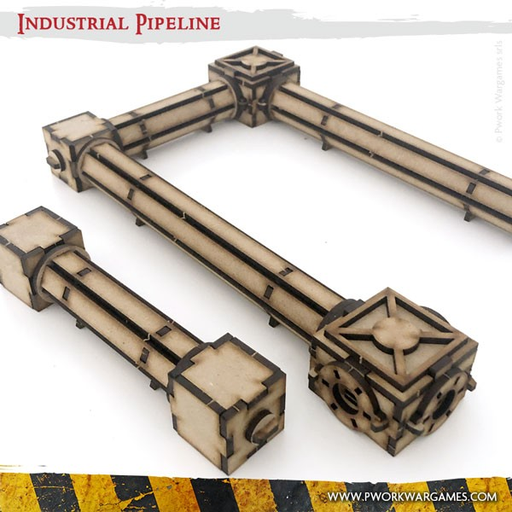 [PWW TS00603MDF] PWork Wargames : Industrial Pipeline