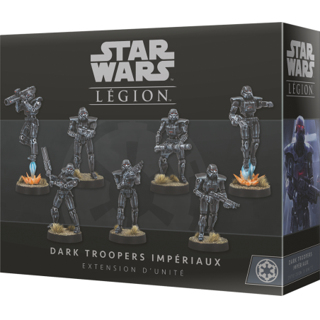 [AMG SWL103FR] Star Wars LEGION : Dark Troopers Impériaux │ Extension d'Unité