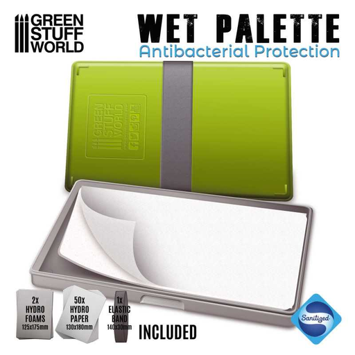 [GSW 10183] Green Stuff : Palette Humide