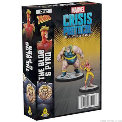 [AMG CP82] Marvel Crisis Protocol : The Blob & Pyro