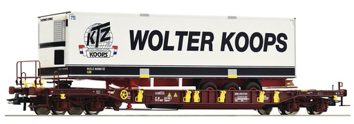 [ROC 76224] Wagon Sdgmns Porte semi remorque Wolter koops