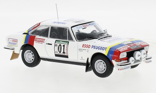 [IXM RAC417B.22] Ixo : Peugeot 504 Coupe V6 │#01 T.Makinen J.Todt - Rallye Côte d'Ivoire 1978