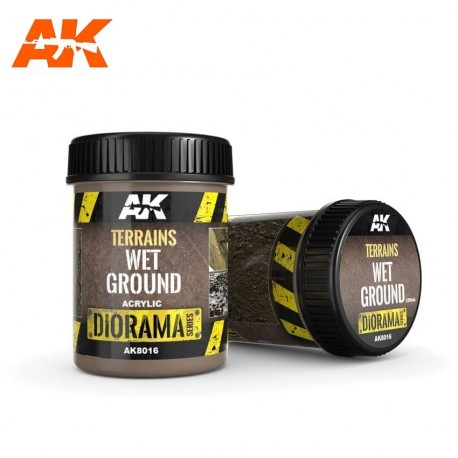 [AK 8016] Ak : Wet Ground │ Diorama Series