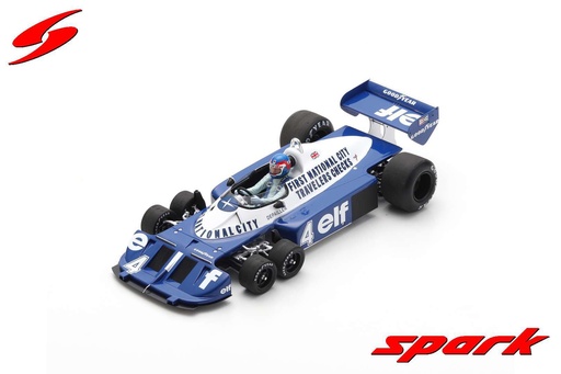 [SPK 18S574] Tyrrell P34 No.4 2nd Canadian GP 1977 Patrick Depailler