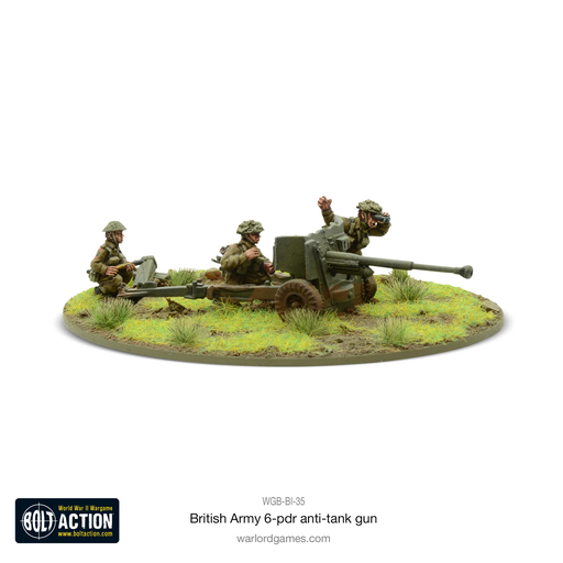 [WLG WGB-BI-35] Boltaction : British Army 6 PDR ATG