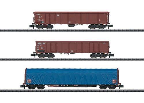 [MII 15869] Minitrix : coffret 3 wagons marchandises 