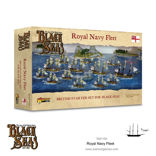 [WLG 792101001] Black Seas : Royal Navy Fleet │ 1770-1830