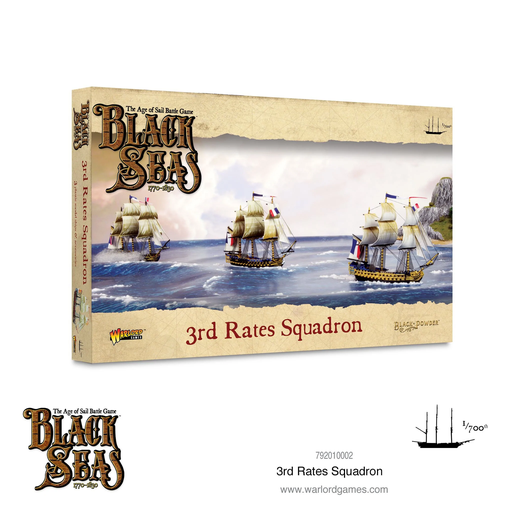 [WLG 792010002] Black Seas : 3rd Rates Squadron │ 1770-1830
