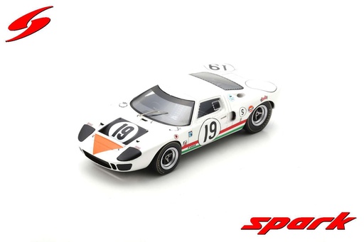 [SPK US252] Ford GT40 No.19 5th 12H Sebring 1967 N. Vaccarella - U. Maglioli 