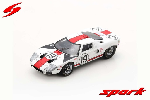 [SPK US251] Ford GT40 No.19 3rd 12H Sebring 1966 S. Scott - P. Revson