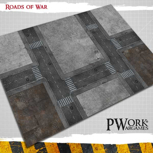 [PWW GM02600N3X3] Pwork : Roads of War │ Mouse Pad │ 3x3 (90x90cm)