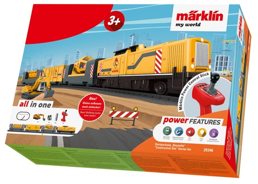 [MKN 29346] Boite Départ My World : Train de Travaux