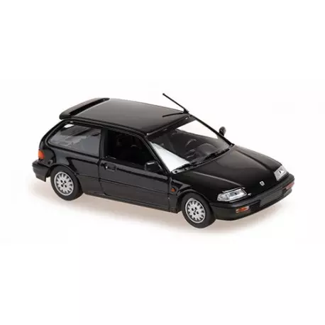 [MAC 940161501] Honda Civic Noir 1990