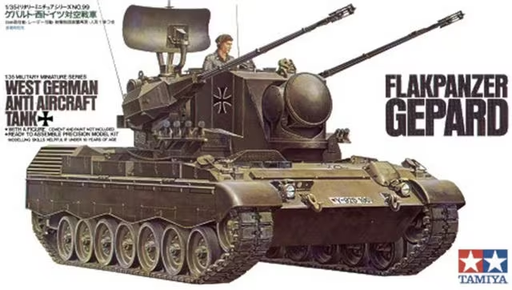 [TYA 35099] Tamiya : West German Anti Aircraft Tank Flakpanzer Gepard