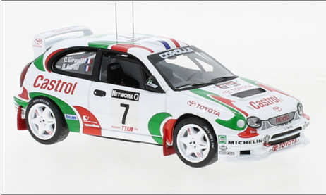 [IXM RAC394B] Toyota Corolla WRC No.7 Toyota Team Europe Castrol RAC Rally D.Auriol/D.Giraudet 1997