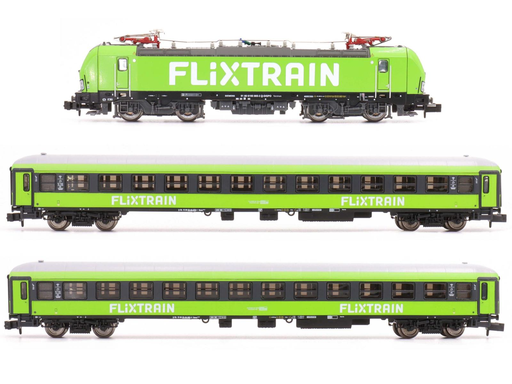 [ARN LC95005S] Arnold : Set locomotive Electrique BR193 + 2voitures voyageurs Flixtrain