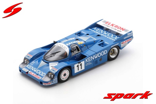 [SPK S9858] Porsche 956 No.11 6th 24H Le Mans 1984 A. Jones - V. Schuppan - J-P. Jarrier